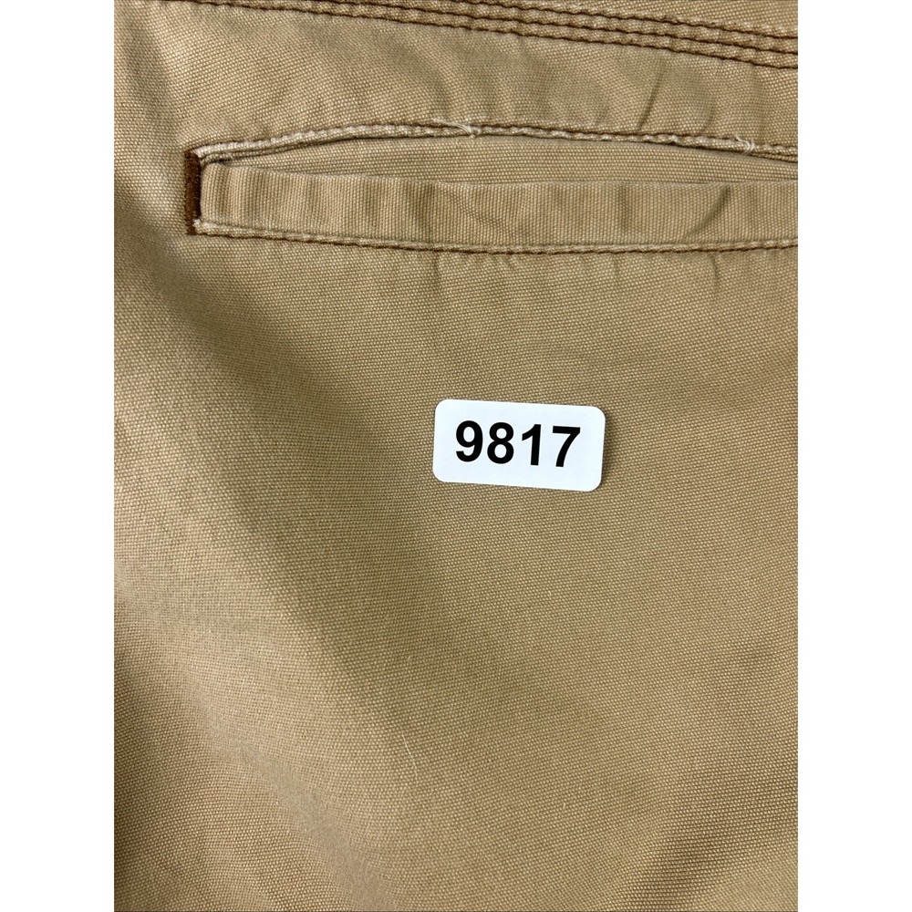 Wrangler Pants Mens 36x32 Tan Brown Cargo Stretch Nylon Outdoor Lightweight Gorp - Picture 13 of 14